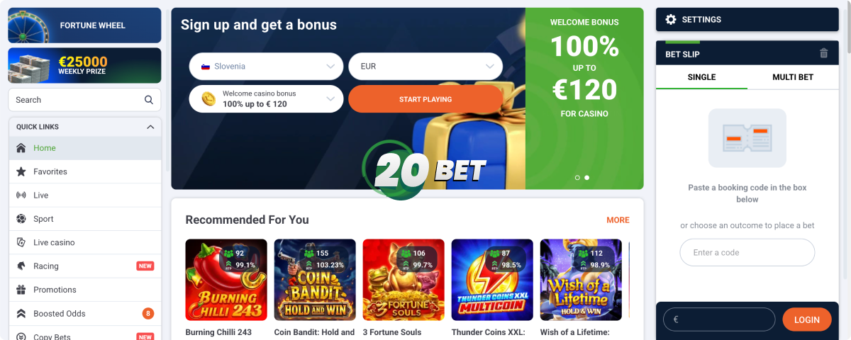 20Bet Športne stavnice 20Bet Športne stavnice